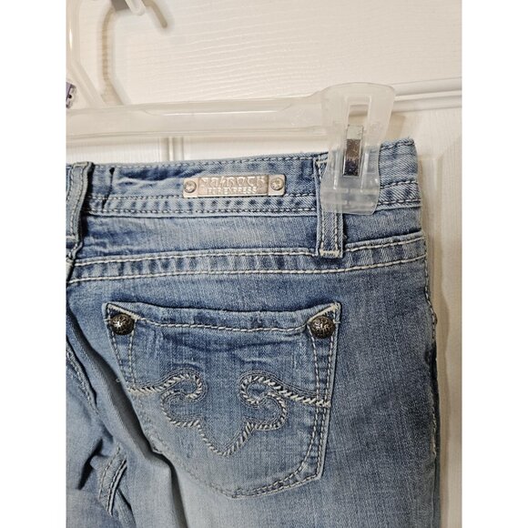 Rebock For Express Distressed Boot Hip Hop Bootcut Jeans Womens 4Rx32 - Picture 10 of 11